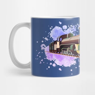 steam locomotive Mug